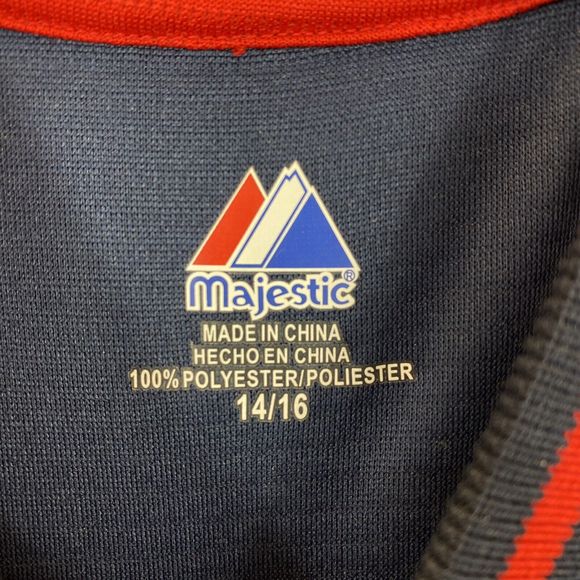 Minnesota Twins Jersey Shirt Majestic Blank Back Youth Large (14/16) - Picture 6 of 10